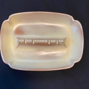 Vintage Frankoma pottery ashtray #489
